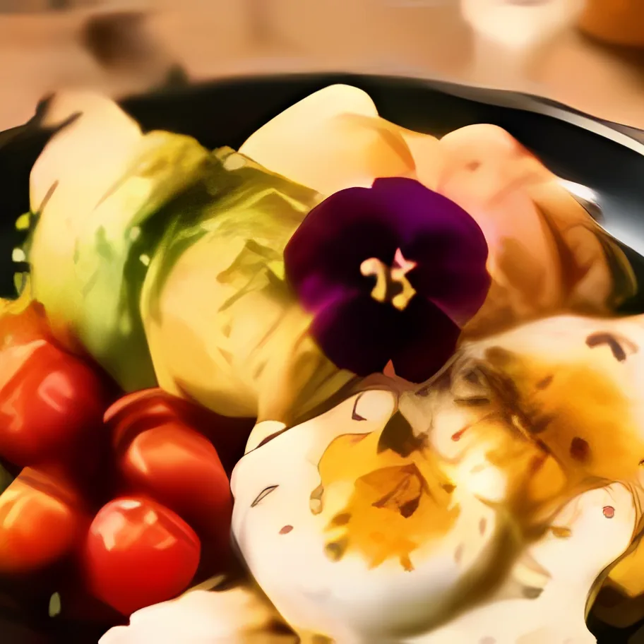Breakfast plate with eggs and avocado